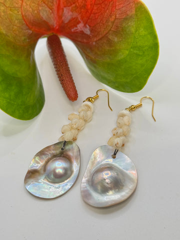 MM SALE! NIIHAU SHELL EARRING