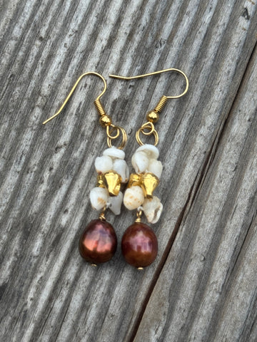 MM SALE! NIIHAU SHELL EARRING