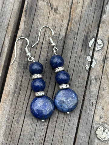 MM SALE! LAPIZ LAZULI EARRING
