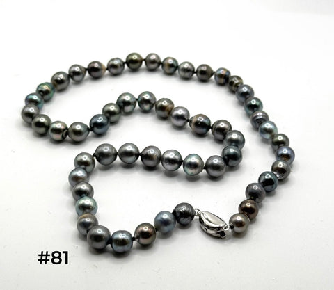 TAHITIAN PEARL NECKLACE (7-8mm)