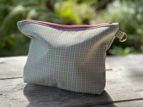 A TAD PLAID BAG (11 x 8”)