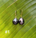 TAHITIAN PEARL DANGLES (14-15mm)