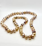 SALE! 32” LARGE EDISON BAROQUE PEARL NECKLACE