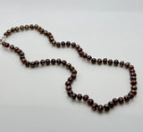 ¡SALE BUNDLE! 3 STRAND BROWN MICRO-PEARL NECKLACE SET • $129