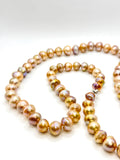 SALE! 32” LARGE EDISON BAROQUE PEARL NECKLACE