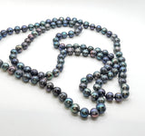 ¡SALE BUNDLE! BLUE SILVER PEARL NECKLACE SET • $239