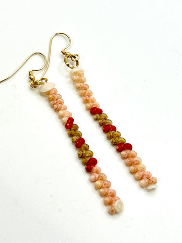 NIIHAU KAHELELANI EARRINGS (2.25”)