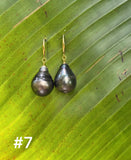 TAHITIAN PEARL DANGLES (14-15mm)