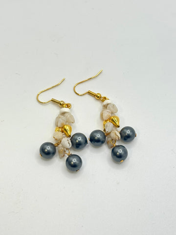 LAST ONE! Niihau Shell Earring