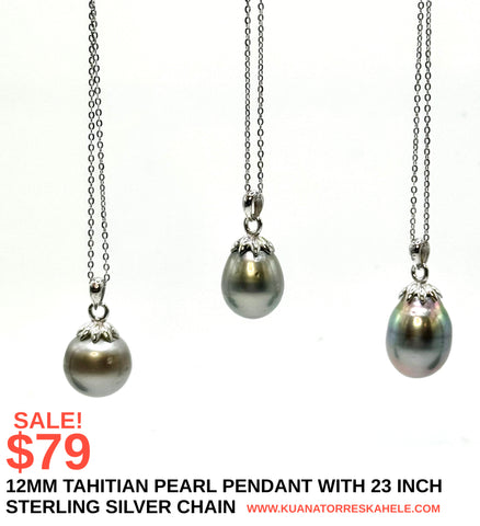 (12-13MM) TAHITIAN PEARL PENDANT