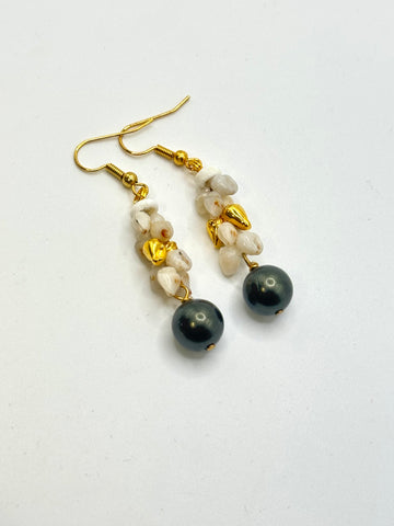 LAST ONE! Niihau Shell Earring